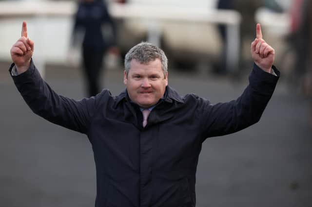 Gordon Elliott won eleven of the fourteen races at the Festival event. Picture by Phil Magowan  / Press Eye.
