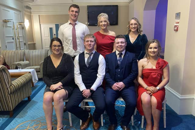 County Londonderry YFC office bearers and assistants
