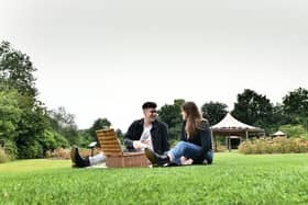 Enjoying a picnic at Sir Thomas and Lady Dixon Park. Picture: Colm Lenaghan/Pacemaker