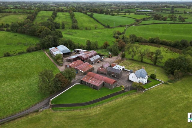 The “top quality” farm benefits from significant road frontage. It is six miles from Omagh, with the village of Fintona just one mile away.