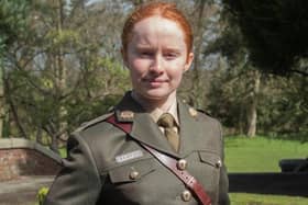 Second Lieutenant Erin Crawford. (Pic supplied by Defence Forces Press Office)