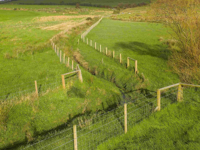 Almost 16,000 metres of stock‑proof fencing was installed across 27 farms involved in the Farming for Water initiative in Keady, Co Armagh
