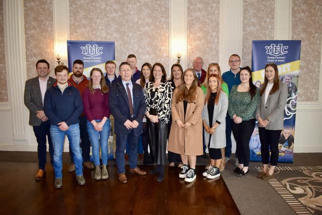 Participants of the YFCU Cultivating Young Leaders Programme with programme facilitators and sponsors. Picture: YFCU