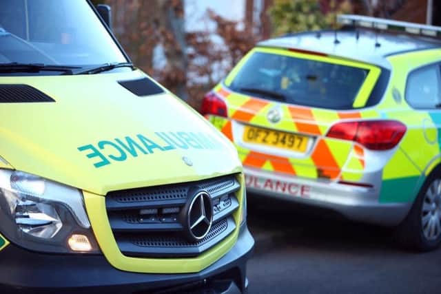 Ambulance and PSNI