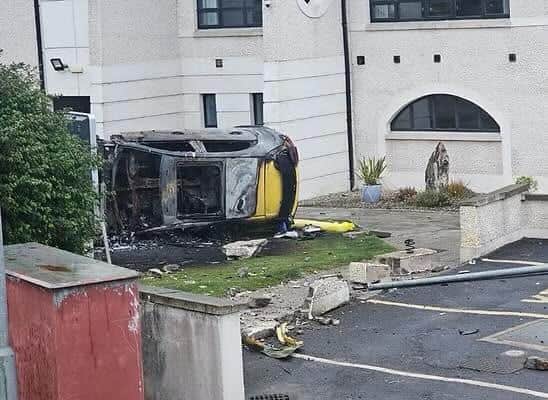 Ballycastle Golf Club car fire