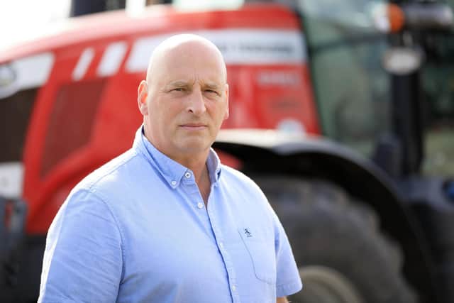 UFU Deputy President John McLenaghan, on his farm near Garvagh. Picture: Cliff Donaldson