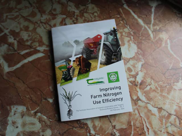 The Fertilizer Association of Ireland (FAI), in conjunction with Teagasc, has just published a new technical bulletin entitled: Improving farm nitrogen use efficiency.