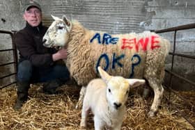 Local farmers got involved using the hashtags "Are Ewe OK" and "End the Stigmoo"