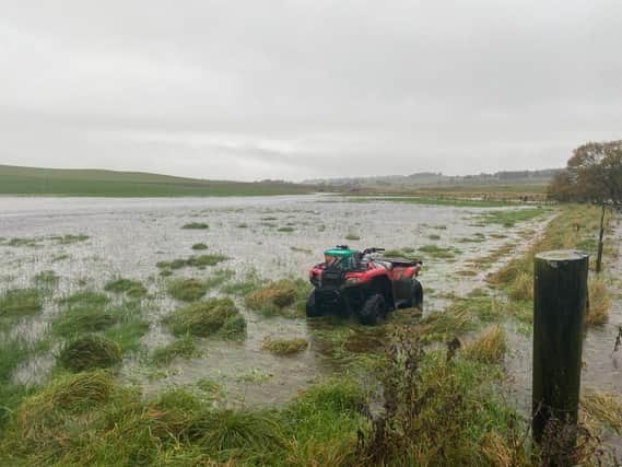Scottish farming and crofting families were seriously hit by last recent flooding