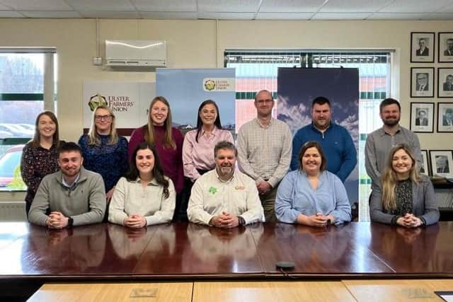 New group managers and UFU membership director Derek Lough, pictured at the induction morning held in UFU headquarters.