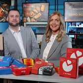 Founder and Chief Executive of Northern Ireland Food To Go Association, Michael Henderson and newly announced Chairperson and Sales Director at Henderson Foodservice, Kiera Campbell.