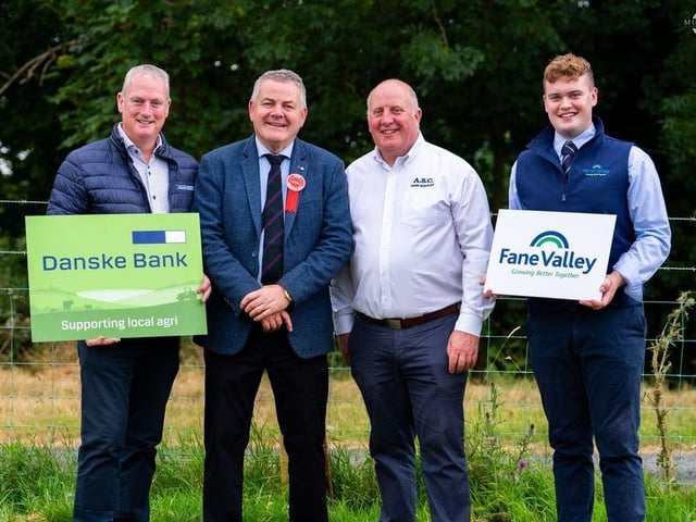 Sponsors of the U.R.B.A. Border Leicester Show & Sale 21st September in Ballymena Livestock Market are Seamus Mc Cormick, Danske Bank, Thomas Harkin, Thompsons Feeding Innovation, Alan Carson, ASC Farm Services and Caleb Orr, Fane Valley Stores.