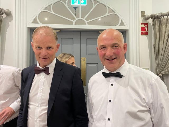 Past members, Ian Small and David Gillespie.