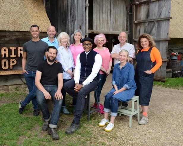 Jay Blades and the experts from BBC One’s The Repair Shop are returning to the barn to film a new series of the much-loved programme and they are on the lookout for special items to restore to their former glory. Picture: Submitted