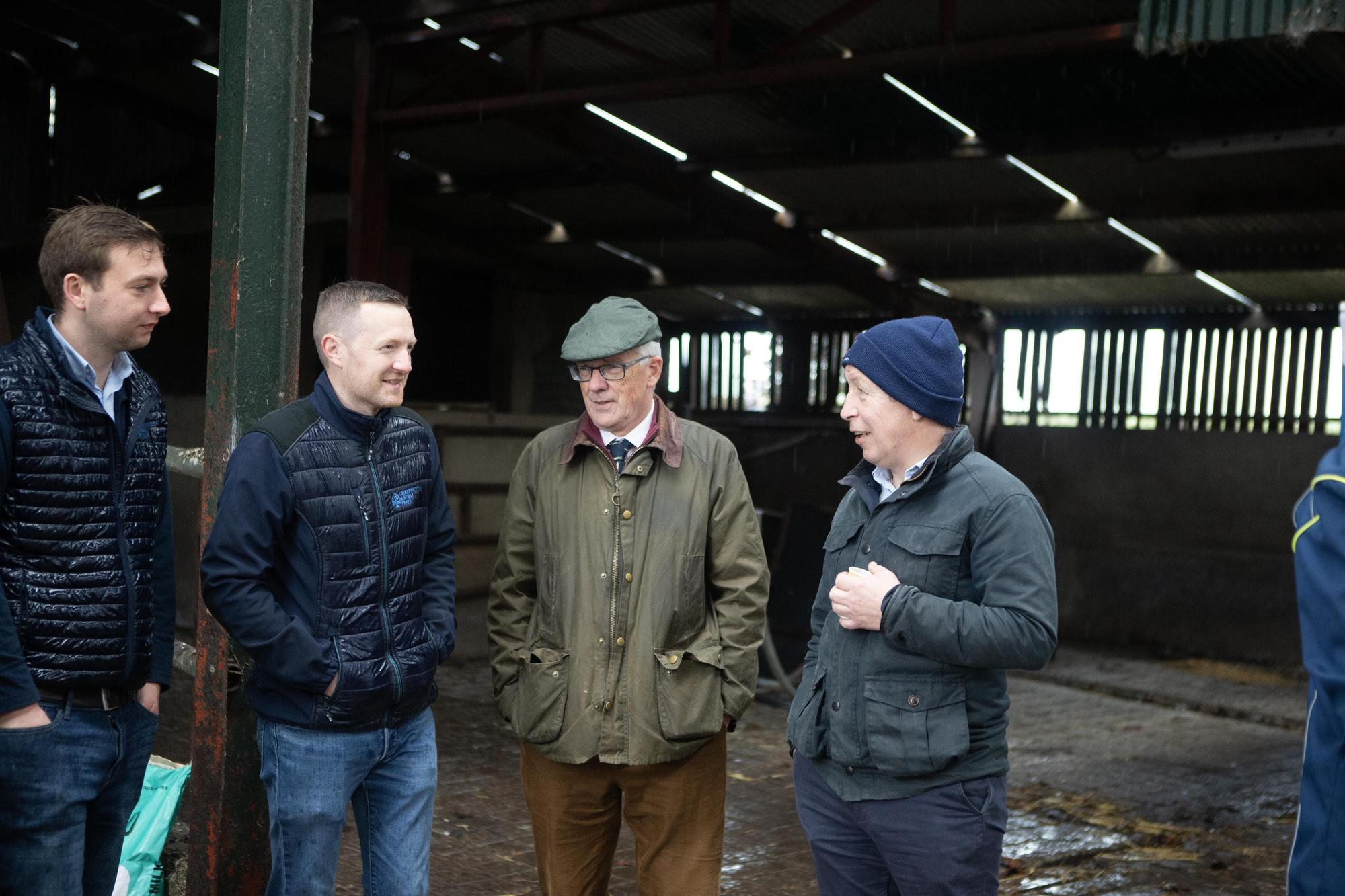 Chatting before the UGS event gets underway at Workman Farms