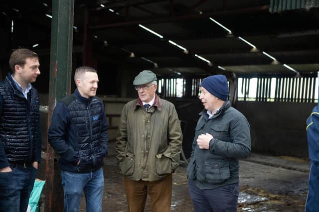 Chatting before the UGS event gets underway at Workman Farms