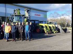North Down Group at Claas Factory March 2023. Pic: UFU