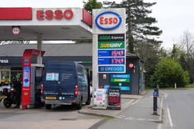 Motorists fill up at the the Braywick Esso garage in  Maidenhead. Disruption to petrol supplies has been caused by Iran’s stranglehold on oil tankers passing through the key international shipping route. Picture: Jonathan Brady/PA Wire