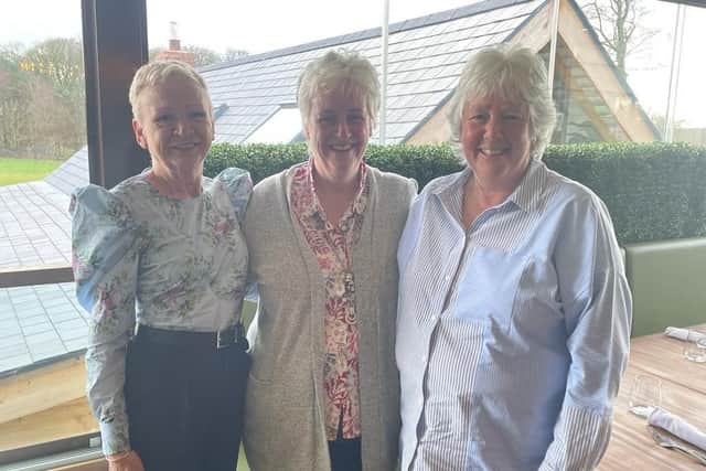 Frances Ogilby (retired group manager), Fiona Patterson and Zara Birnie (retired group manager).