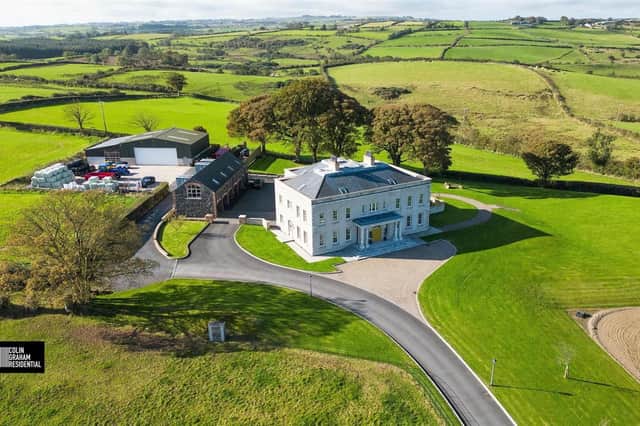 Whilst enjoying quiet, semi-rural surroundings, the property is only a short commute from Belfast, surrounding towns, local amenities, and a wide array of excellent schools. Image: www.colingrahamresidential.com