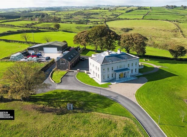 Whilst enjoying quiet, semi-rural surroundings, the property is only a short commute from Belfast, surrounding towns, local amenities, and a wide array of excellent schools. Image: www.colingrahamresidential.com