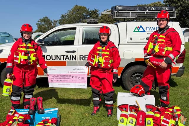 Members were the kit and with the equipment which was purchased.