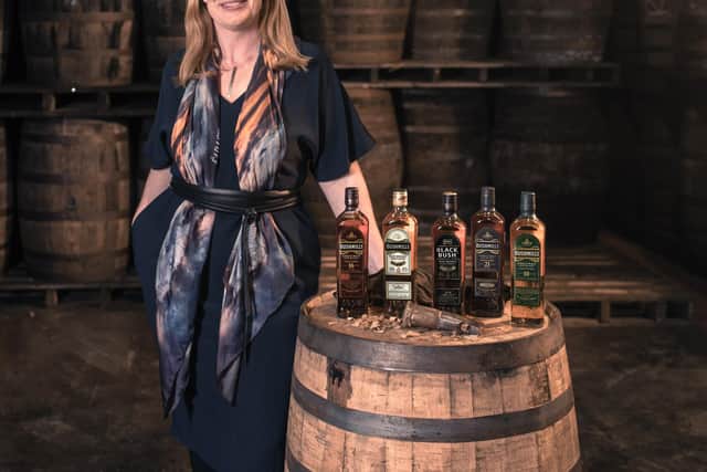 Helen Mulholland, from Rasharkin, County Antrim, has a key role in the future development of Irish Whiskey. She was previously master blender at Bushmills Distillery and helped in the development of world class whiskeys.