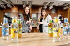 Pictured is Kathryn Holland, Commercial Manager at Down Royal with Cathy Fox, Head of Sales, Britvic NI. (Pic: Philip Magowan)