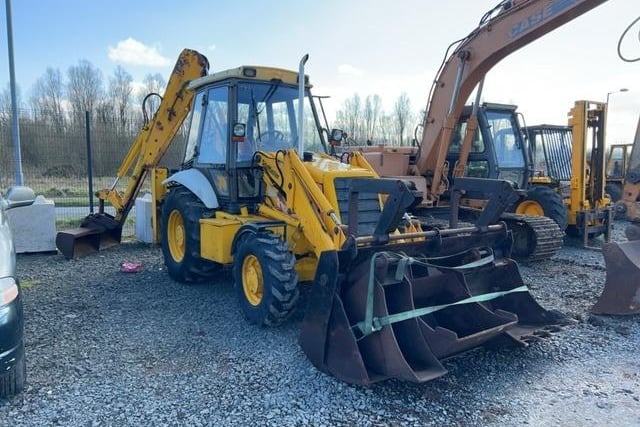 A digger which came under the hammer
