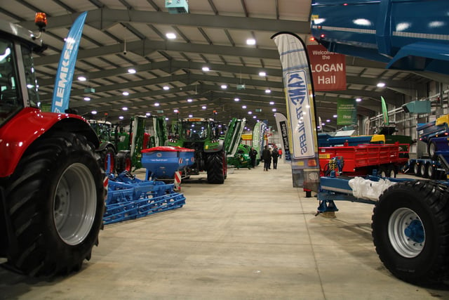 The Fibrus Spring Farm and Plant Machinery Show is back at the Eikon Exhibition Centre. The show is open until 10pm tonight and from 12 Noon tomorrow (Thursday 26 January).