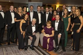 John Dan O’Hare and family pictured at the Farming Life Awards.