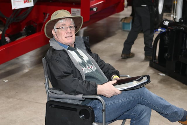 John Campbell pictured at the Spring Farm Machinery Show held at the Eikon Centre. (Picture: Kevin McAuley/McAuley Multimedia)
