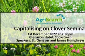 Video recording of Agrisearch’s 'capitalising on clover' seminar is now available