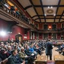 OFC Debate in the Oxford Union Debate Chamber