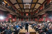OFC Debate in the Oxford Union Debate Chamber
