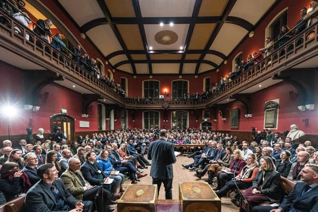 OFC Debate in the Oxford Union Debate Chamber