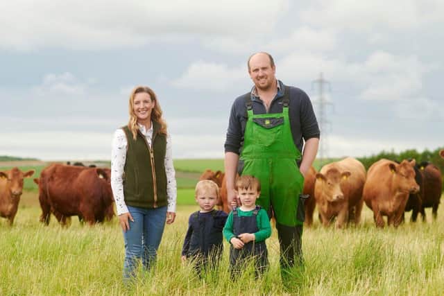 Pictured: Louise and Stuart Munro, who took part in last year’s Farm Resilience Programme