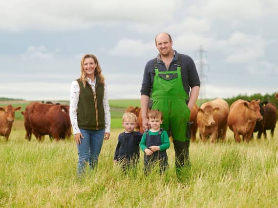 Pictured: Louise and Stuart Munro, who took part in last year’s Farm Resilience Programme