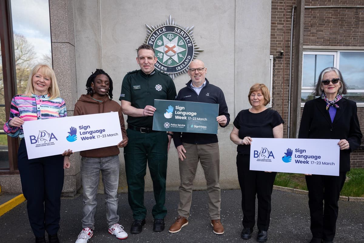 Traffic Inforcer Sign Language Police Service launches new sign language video relay service