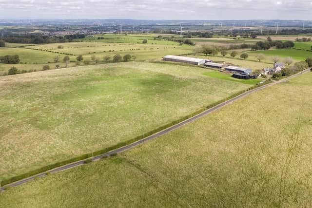 The land extends to approximately 45.66 acres and is situated to the east of the farm steading. Image: www.galbraithgroup.com