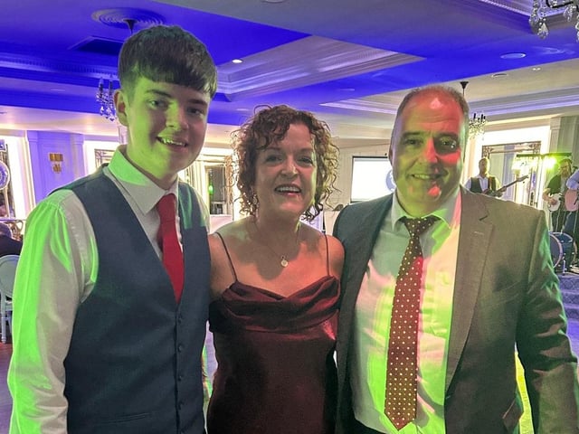 Alan, Alison and Richard Gillespie.