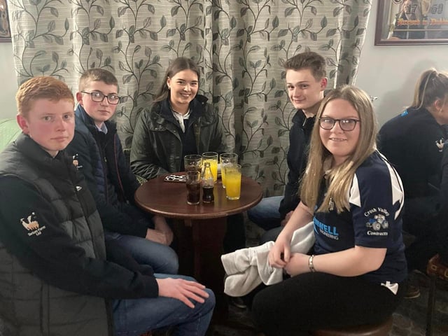 Clanabogan YFC who attended the Tyrone quiz night