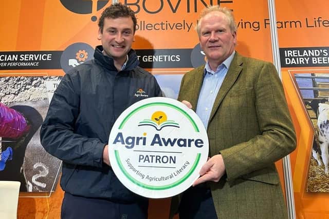 Agri Aware executive director Marcus O’Halloran and Munster Bovine chief executive Martin Kavanagh