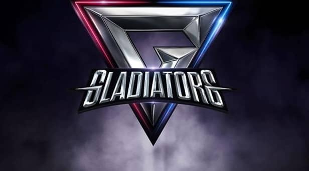 New logo for Gladiators. (Pic credit: BBC)