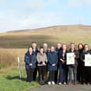 Minister Muir with stakeholders at the launch of the Nature Recovery Strategy.