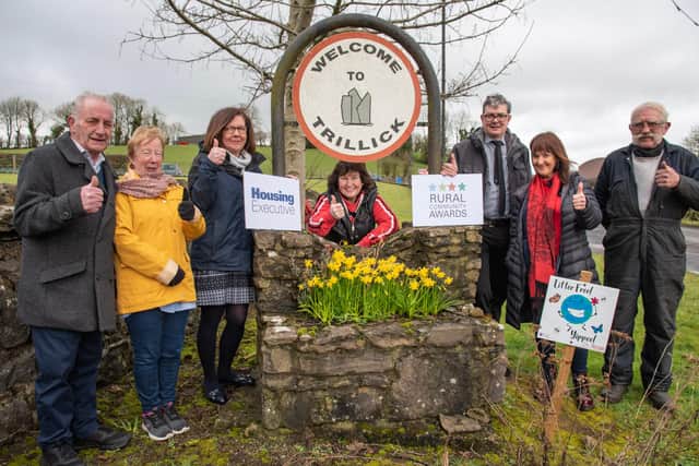 Trillick Community Group received the Cleaner & Greener award, south region, in the Housing Executive’s annual competition to recognise volunteers and their work in rural communities.