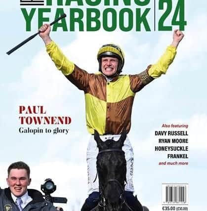 The cover story is written by Donn McClean, providing a fascinating insight from Paul Townend into what it means to be Willie Mullins’ retained jockey, how he is more comfortable in the role now and how his Cheltenham week evolved, concluding with a third Gold Cup triumph. (Pic: Irish Racing Yearbook)
