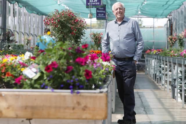 Robin Mercer, third generation owner of garden lifestyle business Hillmount, who has been awarded the British Empire Medal (BEM) in the King’s New Year Honours List which recognises the outstanding achievements and service of extraordinary people across the United Kingdom. (Pic supplied by NB Chartered Communications)