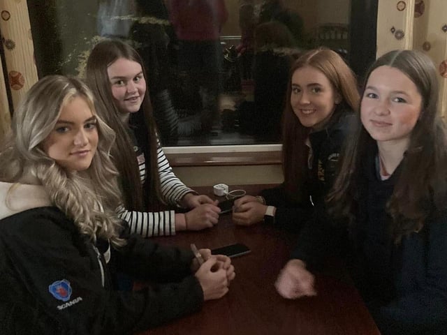 Cappagh YFC who attended the Tyrone quiz night