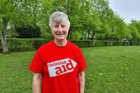 Suzanne Shepherd, who in 2020 received surgery to treat malignant lesions that made sitting and walking unbearably painful, has signed up to walk ‘70k in May’ to raise funds for Christian Aid’s work with some of the world’s poorest people.